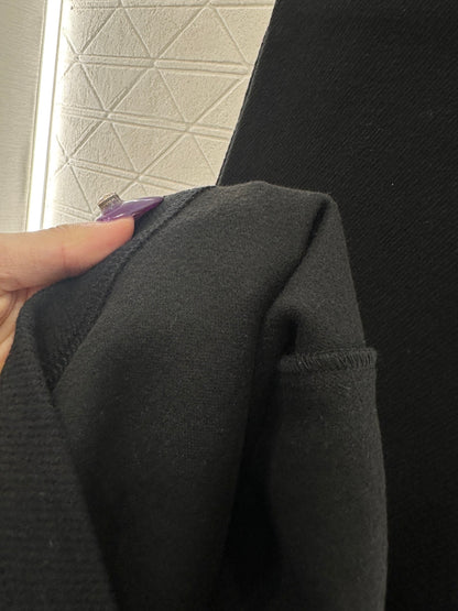 High waisted drawstring wide leg pants