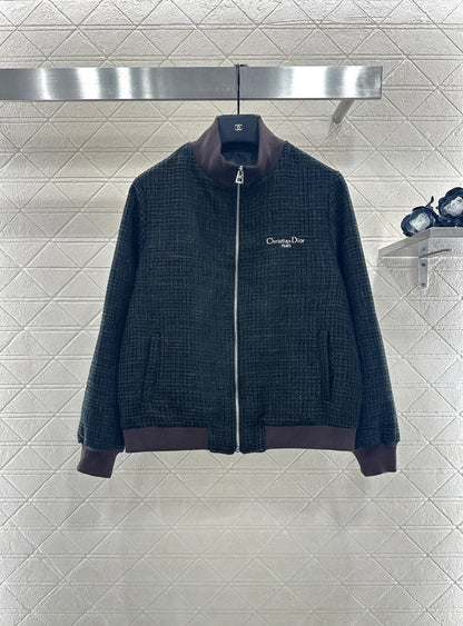 Knitted woolen jacket