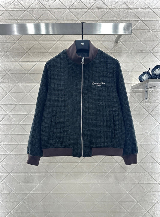 Knitted woolen jacket