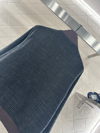 Knitted woolen jacket