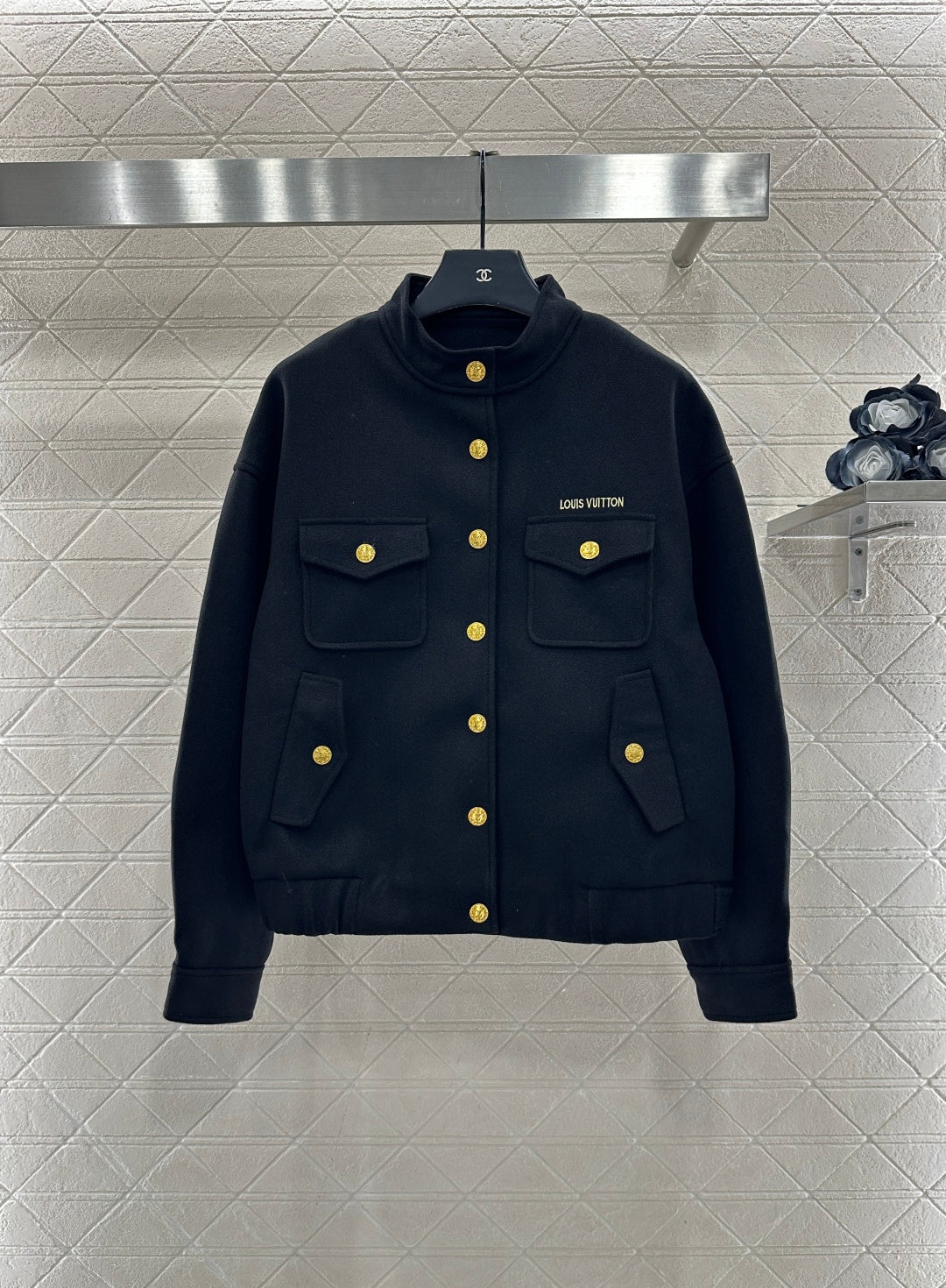 Pocket button jacket