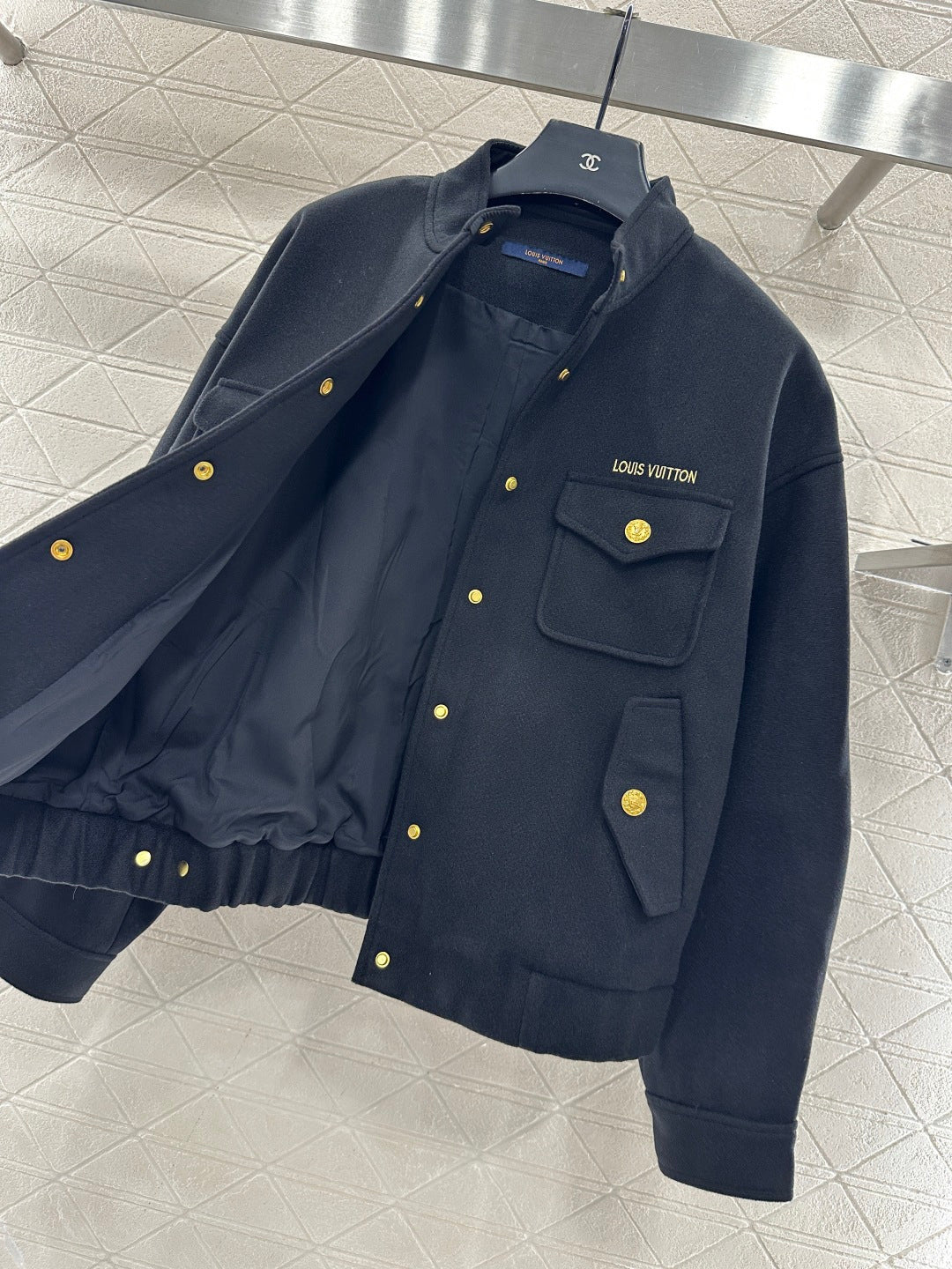 Pocket button jacket