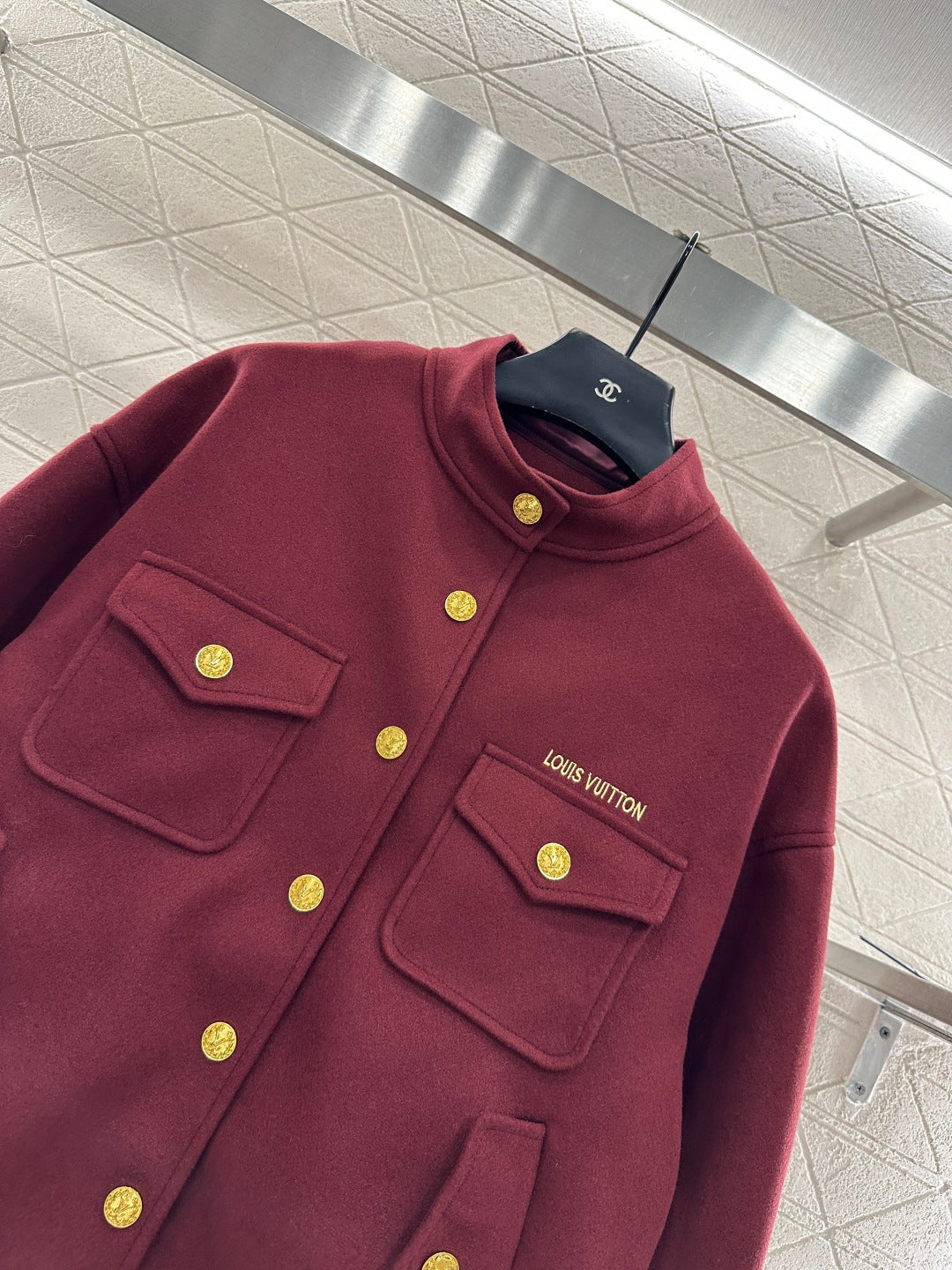 Pocket button jacket