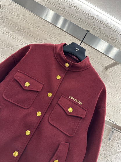 Pocket button jacket