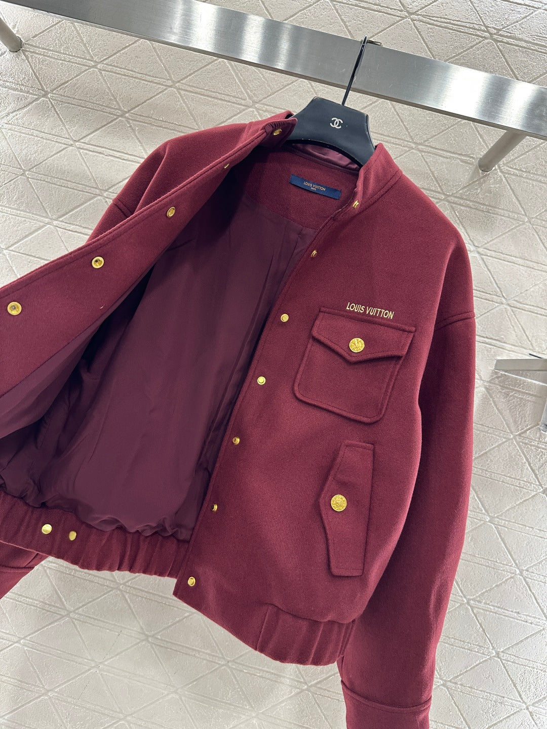 Pocket button jacket