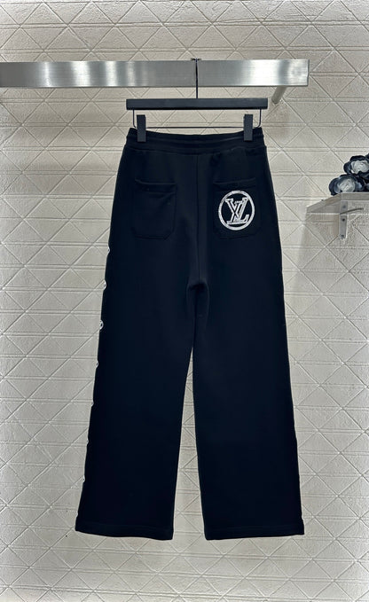 Hooded sequin logo set