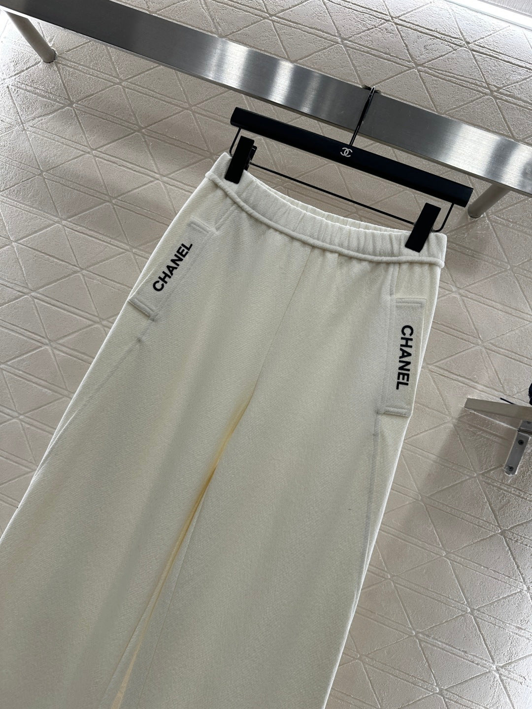 High waisted wide leg pants