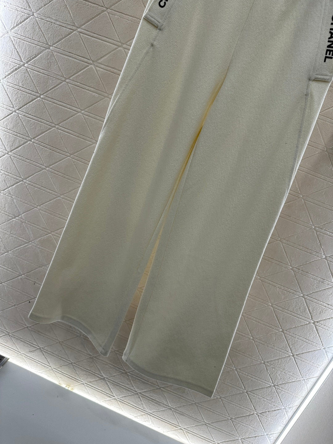 High waisted wide leg pants