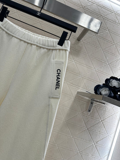 High waisted wide leg pants