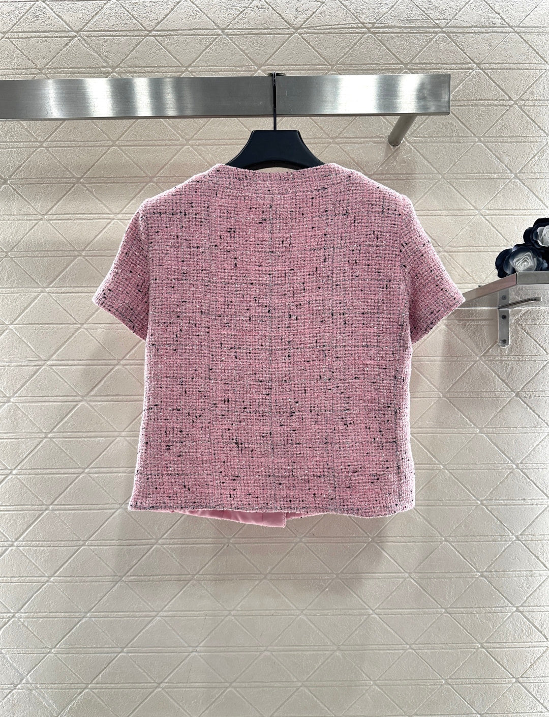 Round neck dress jacket