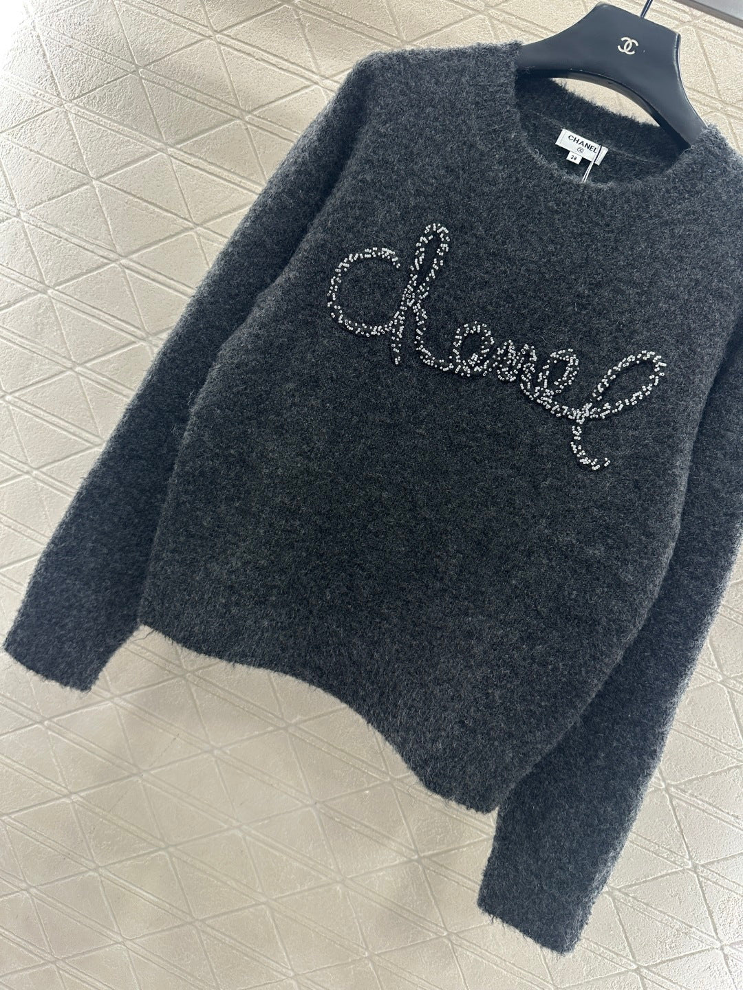 Order pearl crochet sweater