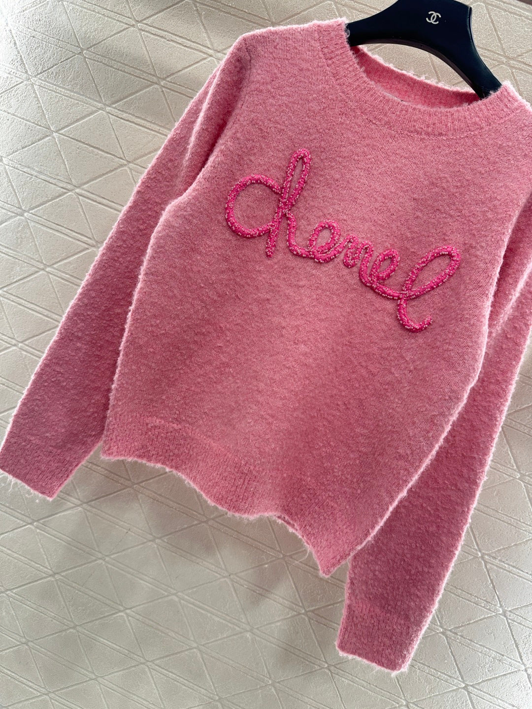 Order pearl crochet sweater