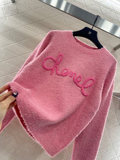 Order pearl crochet sweater