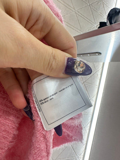 Order pearl crochet sweater