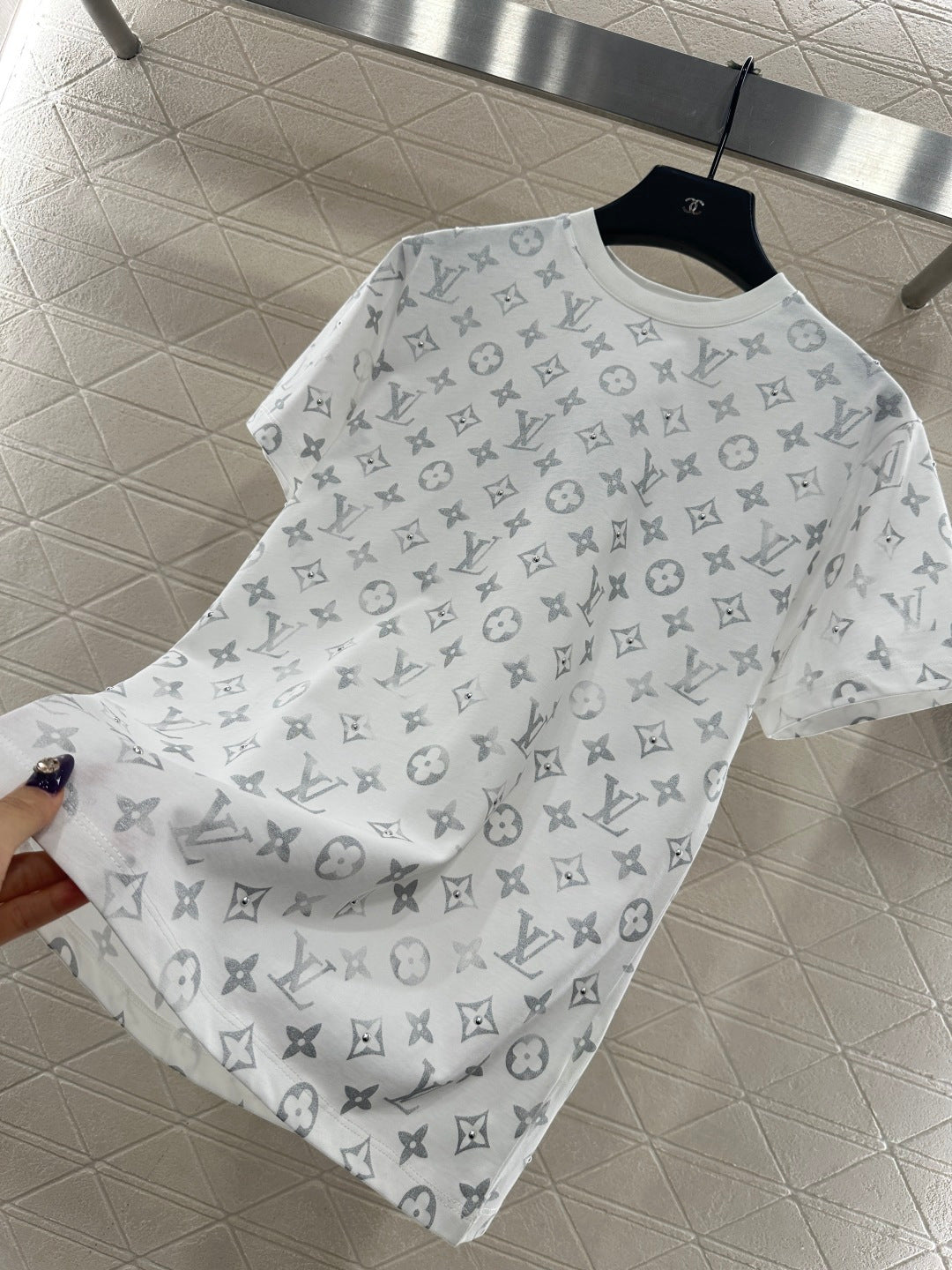 Round neck willow print 𝑇𝑒𝑒