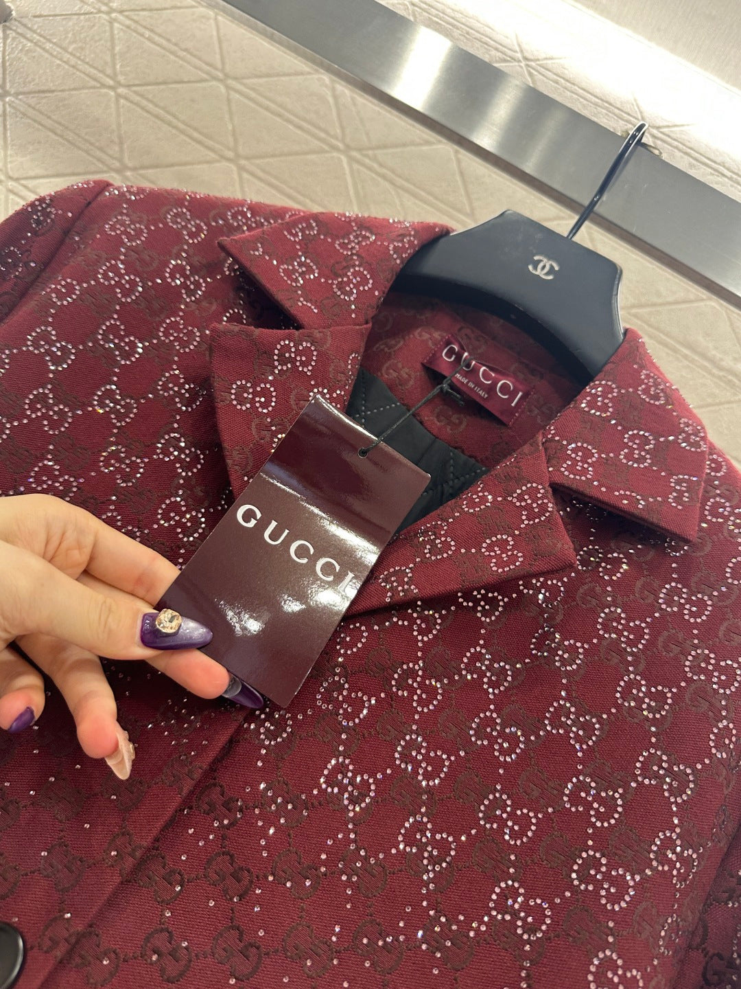 Heavy industry hot drilling cotton jacket