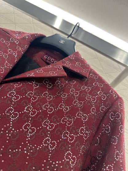 Heavy industry hot drilling cotton jacket