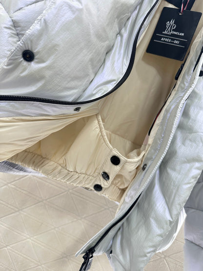 Flip collar jacket, reflective down jacket