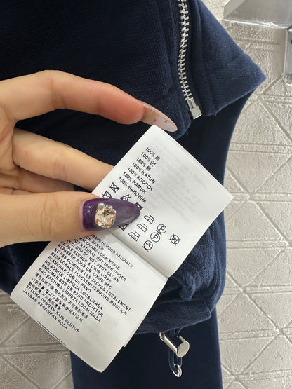 Zipper drawstring skirt