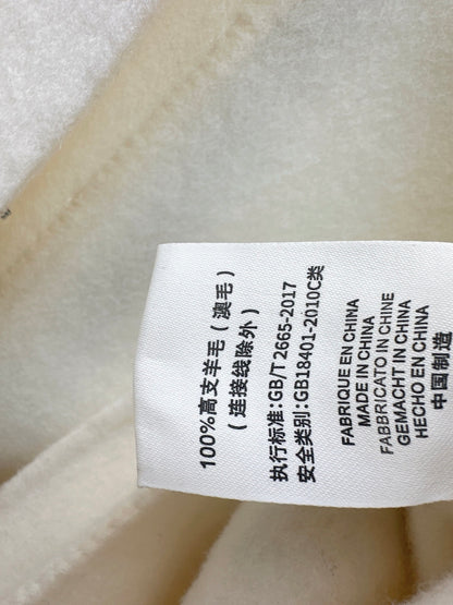 Double bow decoration cloak coat