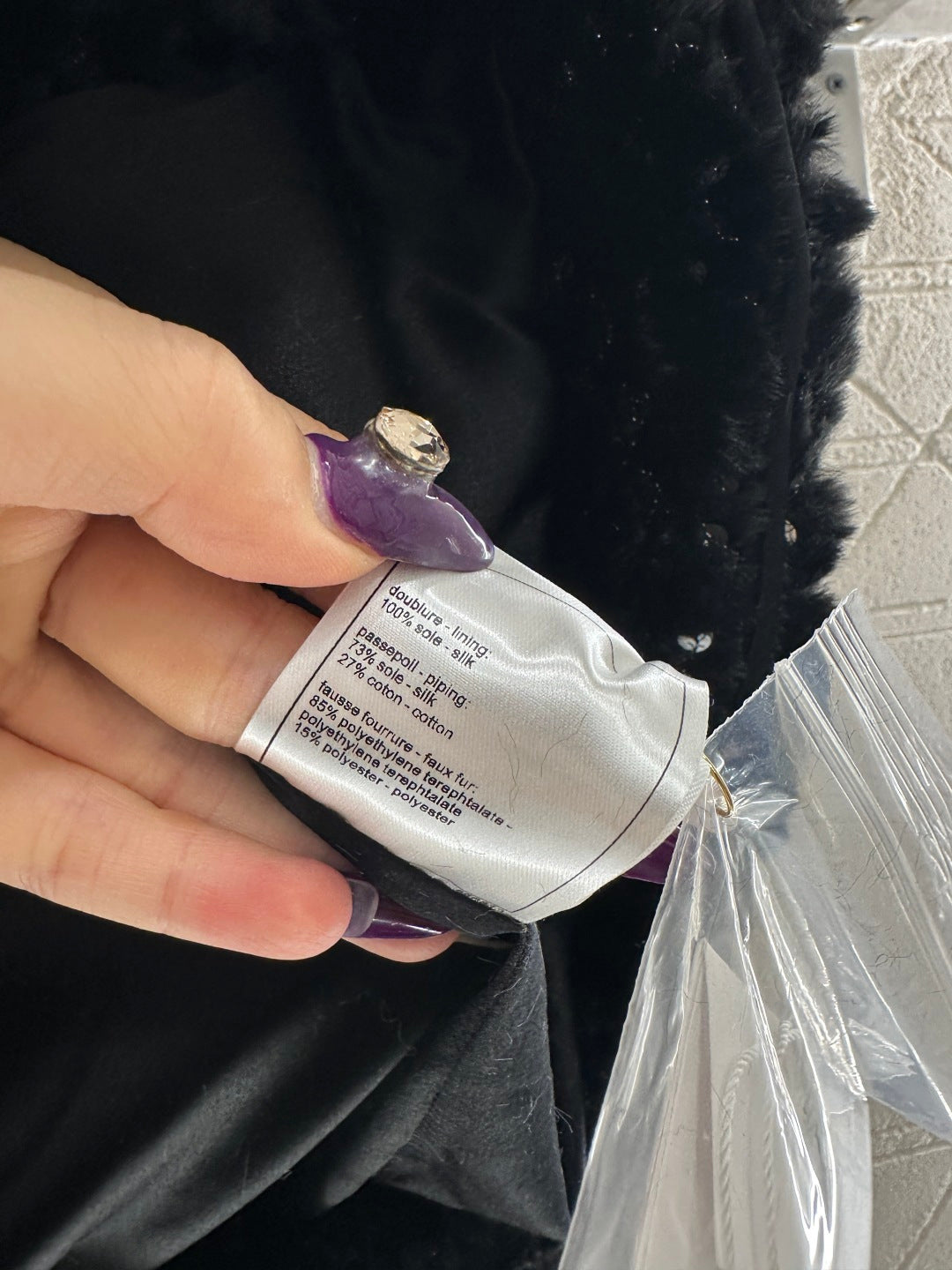 Stand up collar zipper fur cotton coat jacket