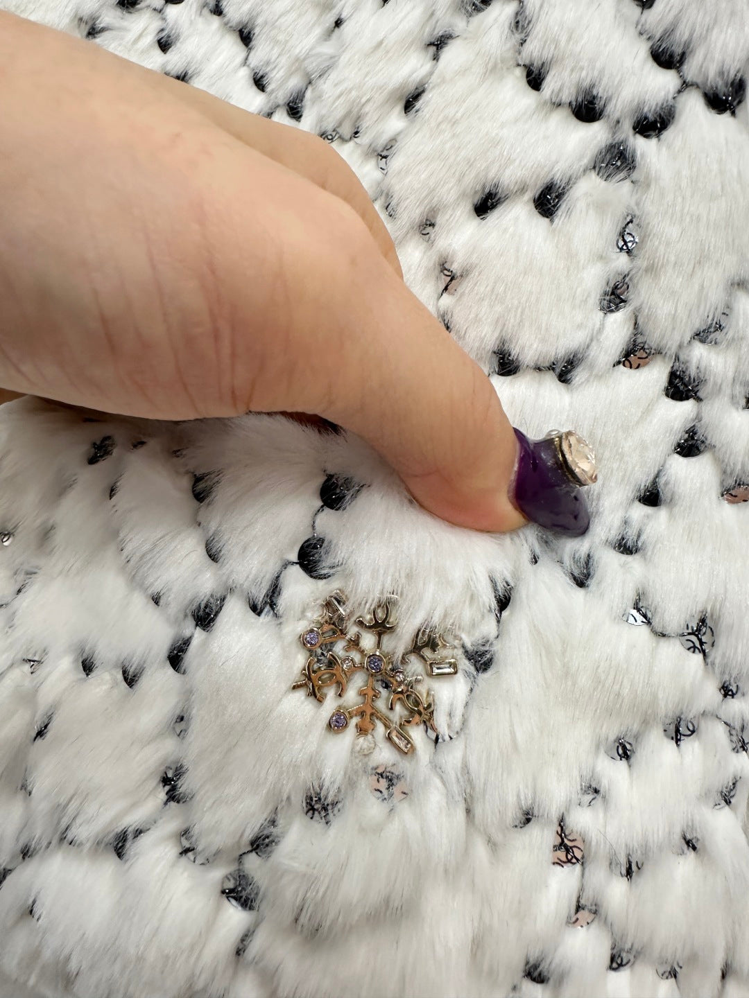 Stand up collar zipper fur cotton coat jacket