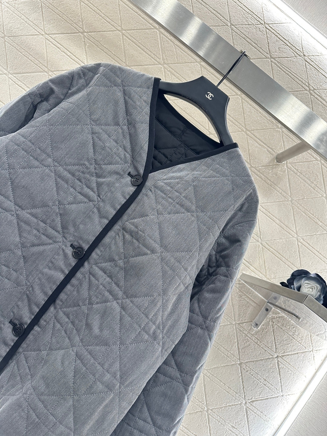 Tengge patterned cotton jacket