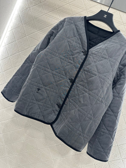 Tengge patterned cotton jacket