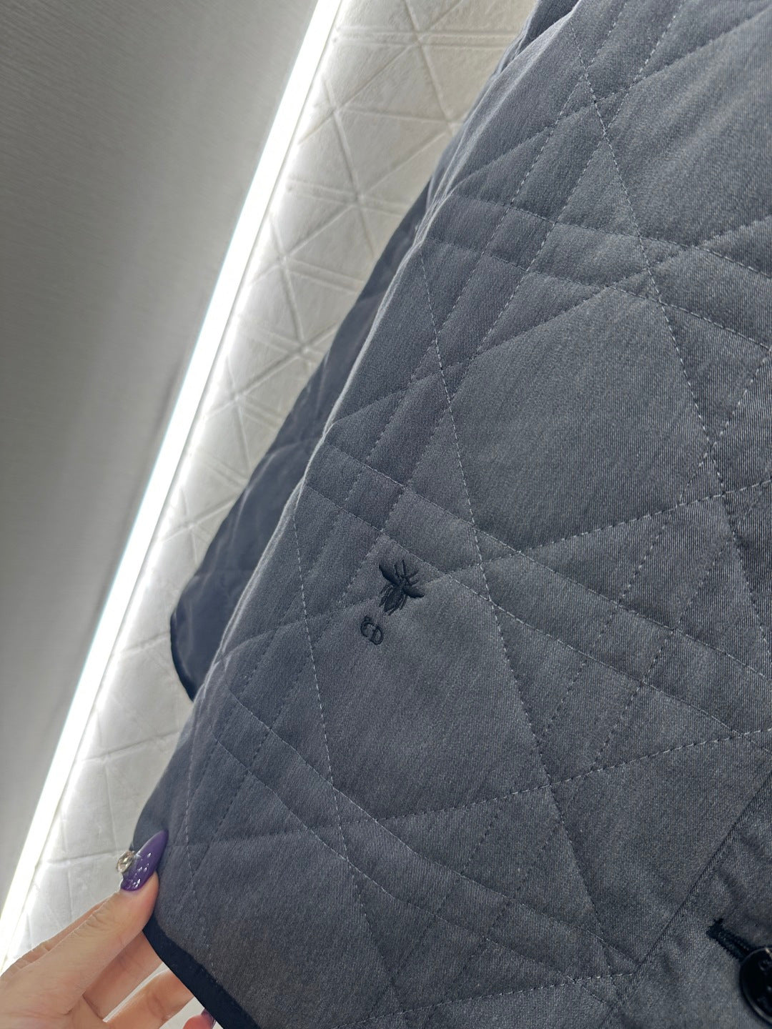 Tengge patterned cotton jacket