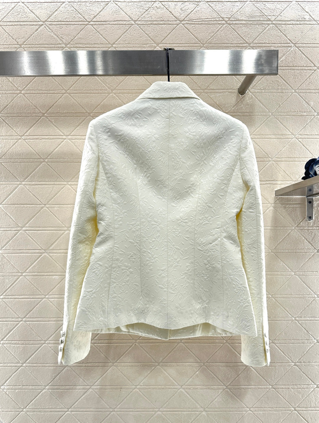 Shoulder suit half skirt set