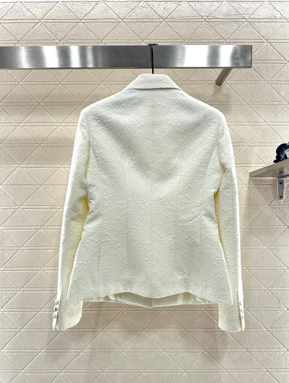 Shoulder suit half skirt set