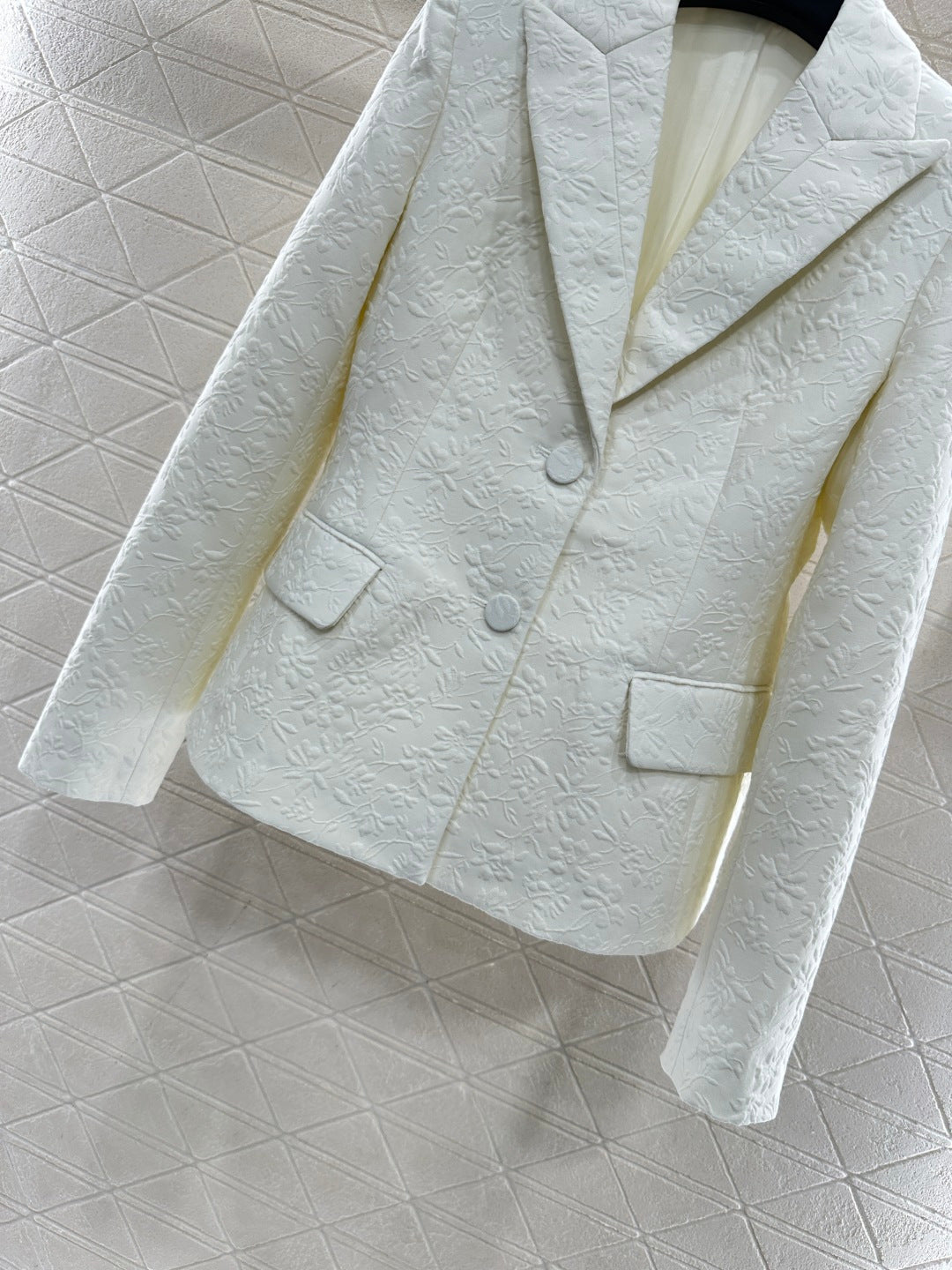 Shoulder suit half skirt set