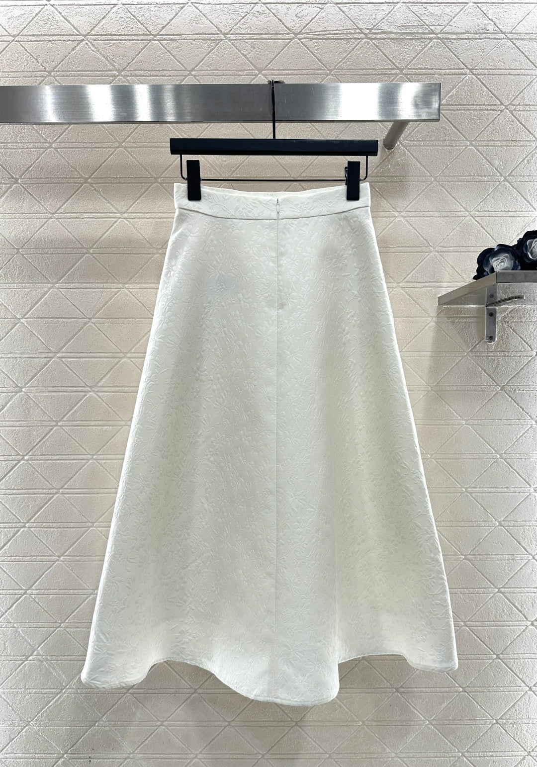 Shoulder suit half skirt set