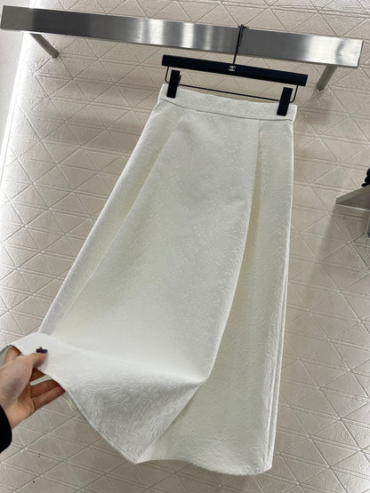 Shoulder suit half skirt set