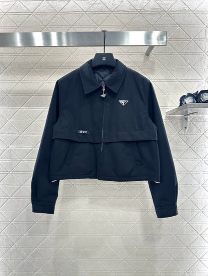 Cotton jacket umbrella shaped skirt set