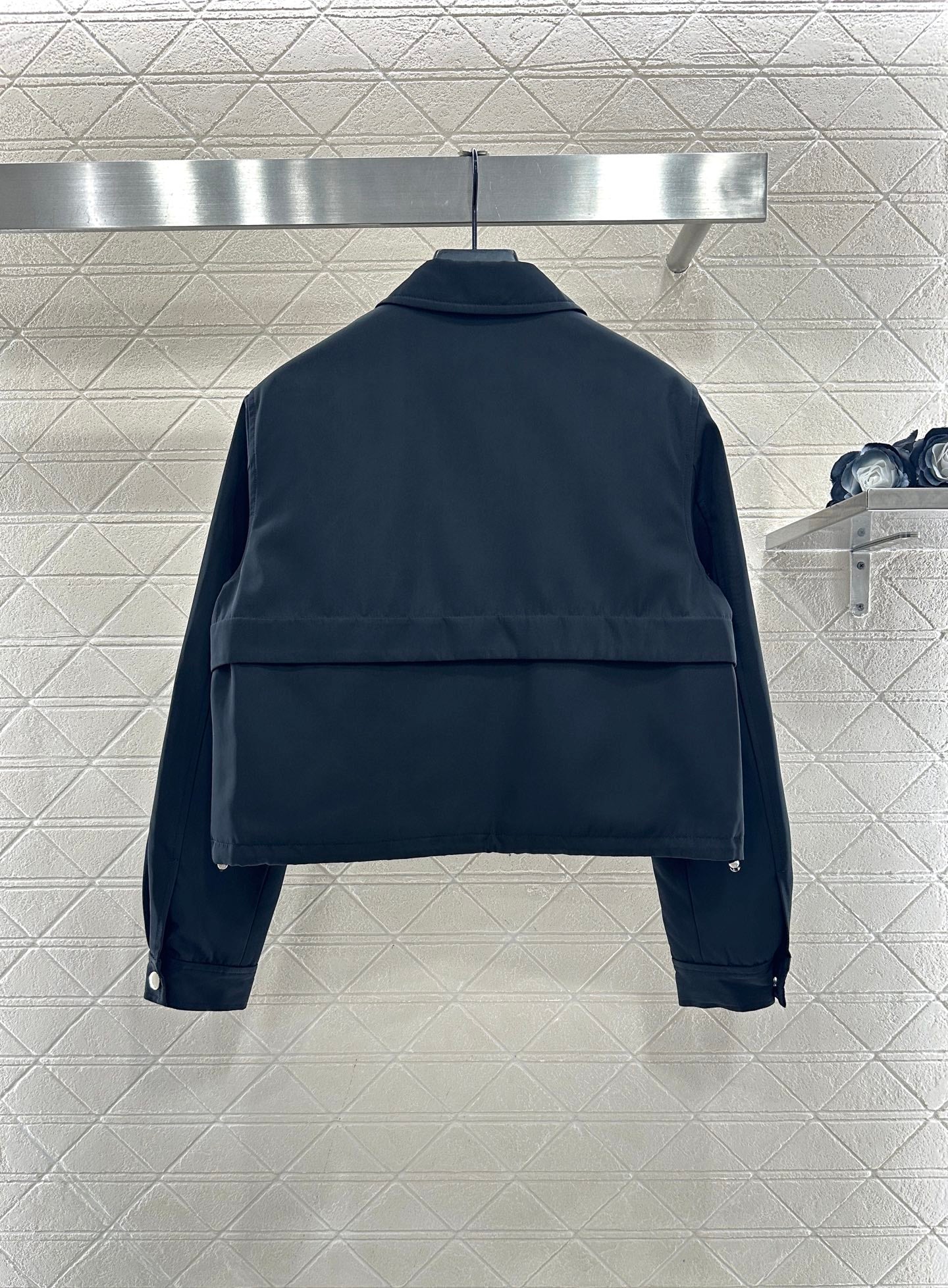 Cotton jacket umbrella shaped skirt set