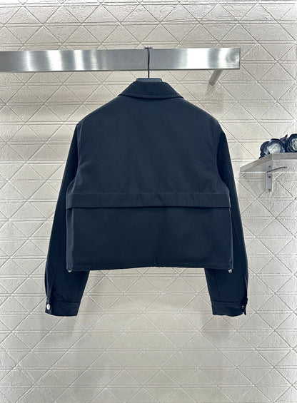 Cotton jacket umbrella shaped skirt set