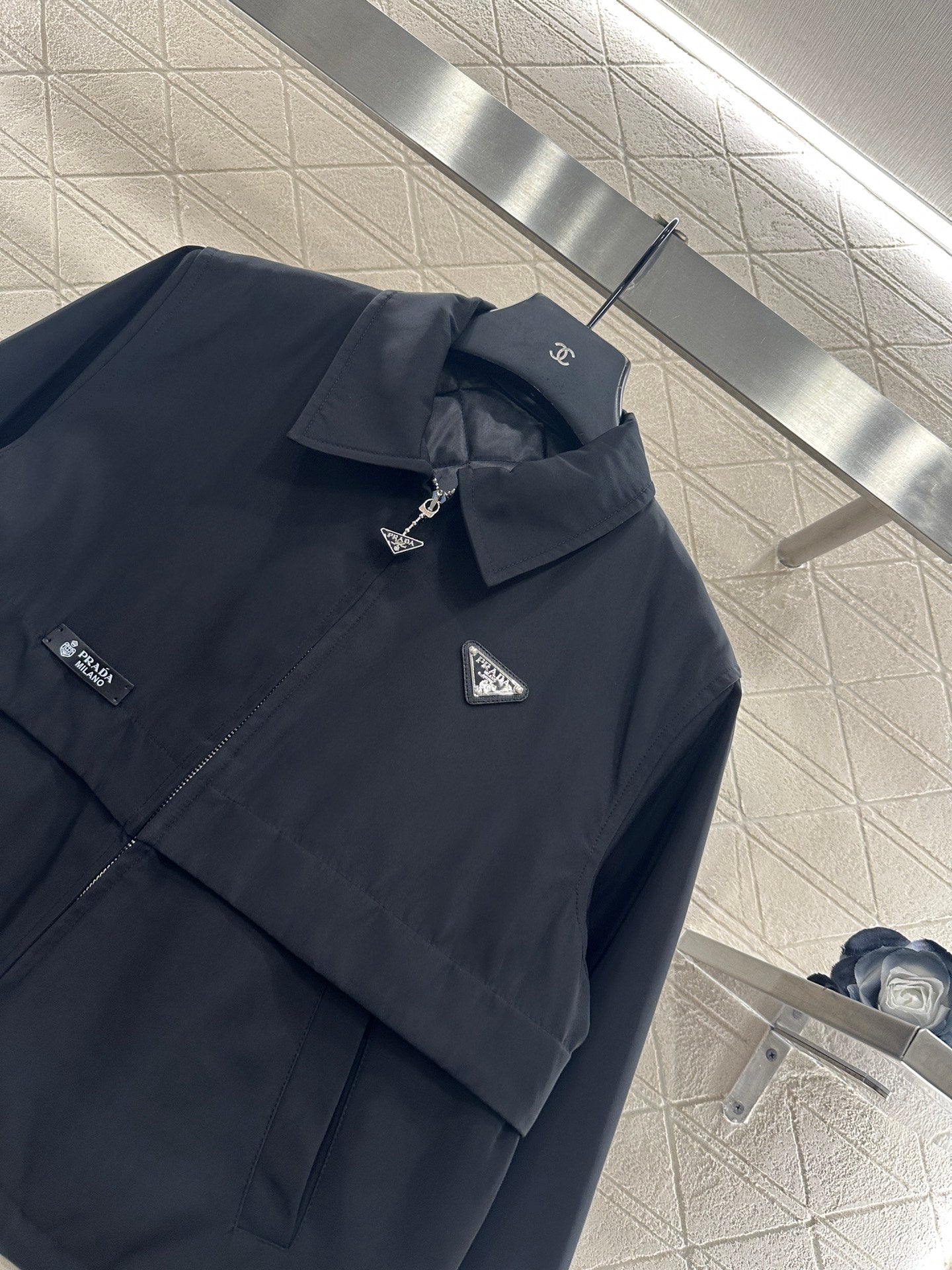 Cotton jacket umbrella shaped skirt set