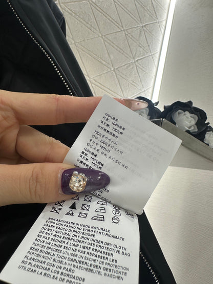 Cotton jacket umbrella shaped skirt set