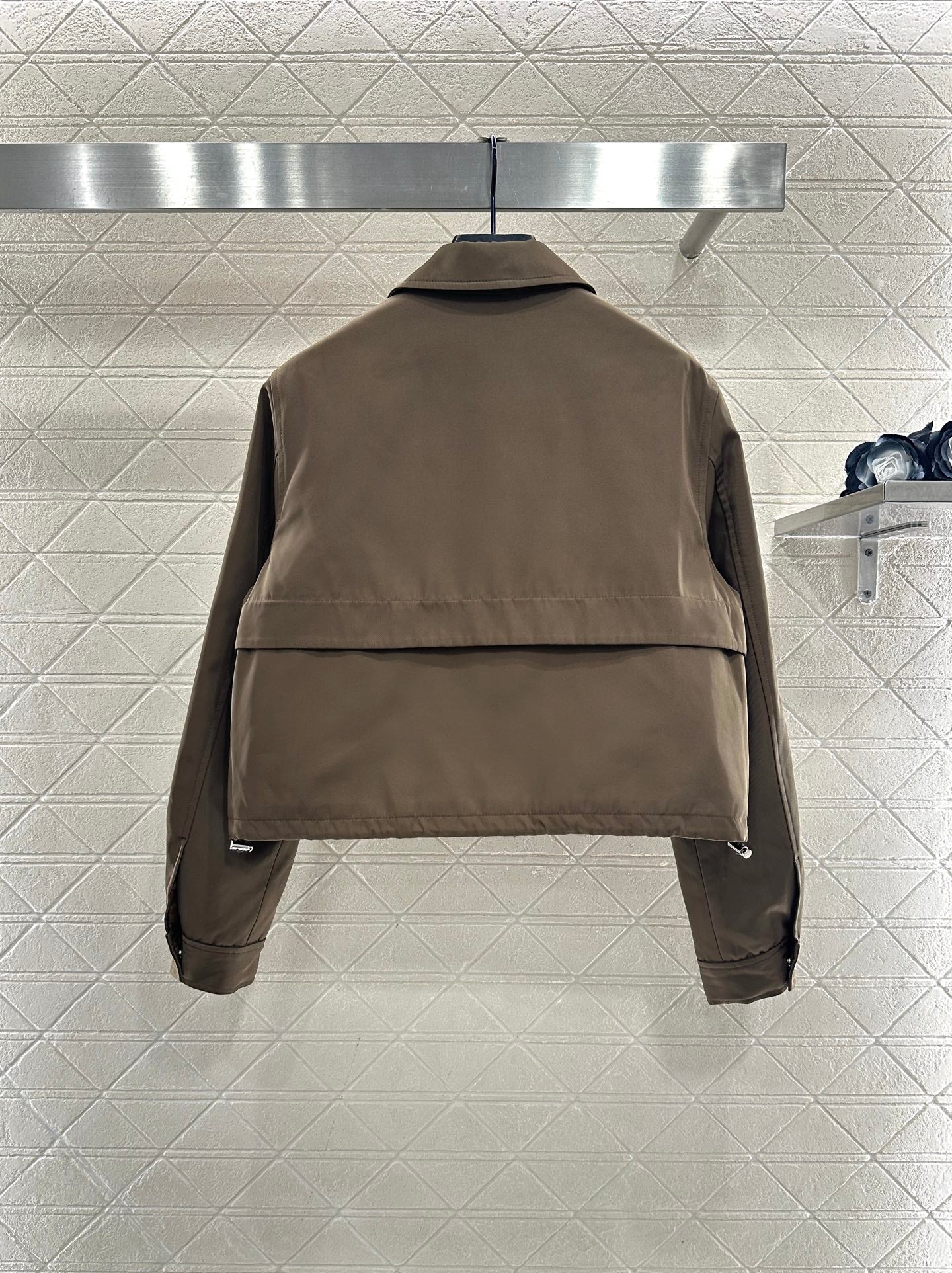 Cotton jacket umbrella shaped skirt set