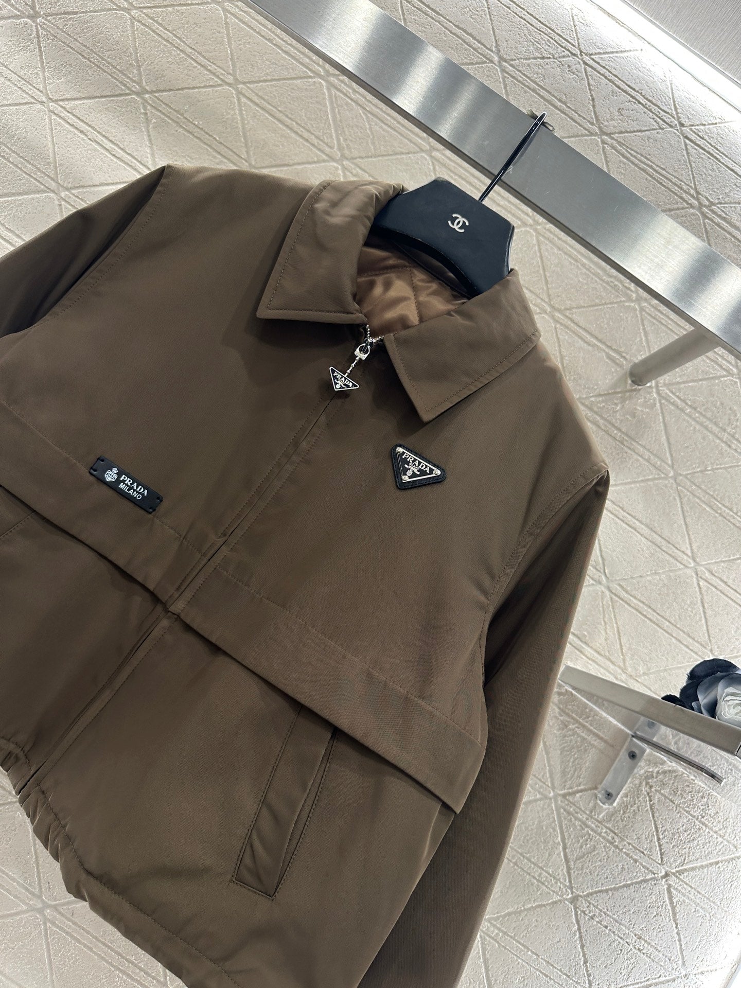 Cotton jacket umbrella shaped skirt set