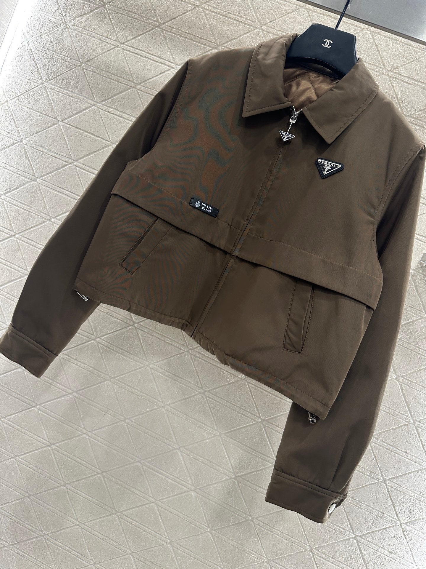 Cotton jacket umbrella shaped skirt set