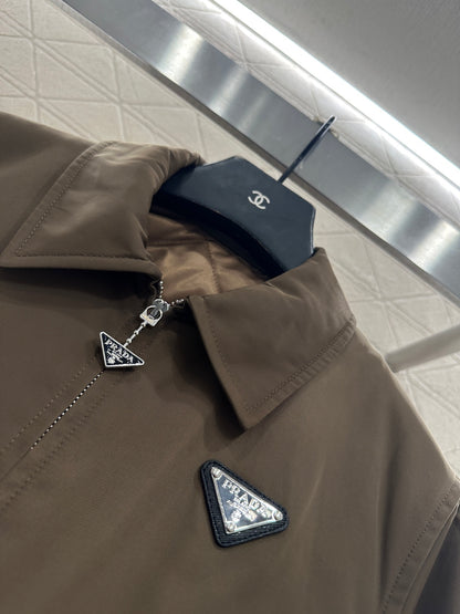 Cotton jacket umbrella shaped skirt set