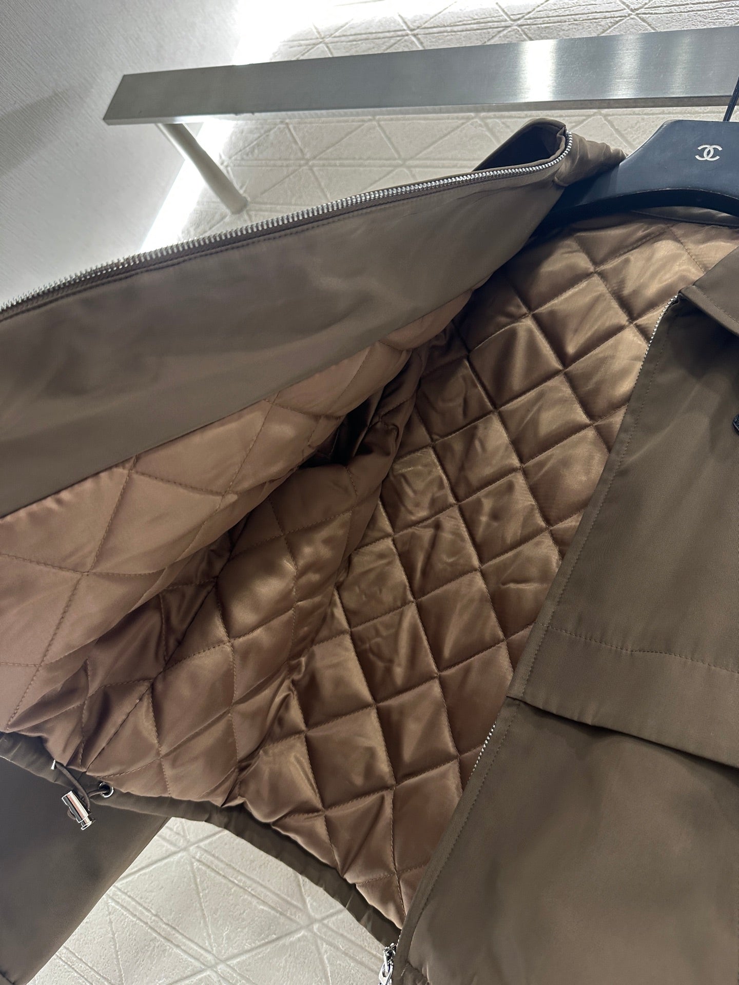 Cotton jacket umbrella shaped skirt set