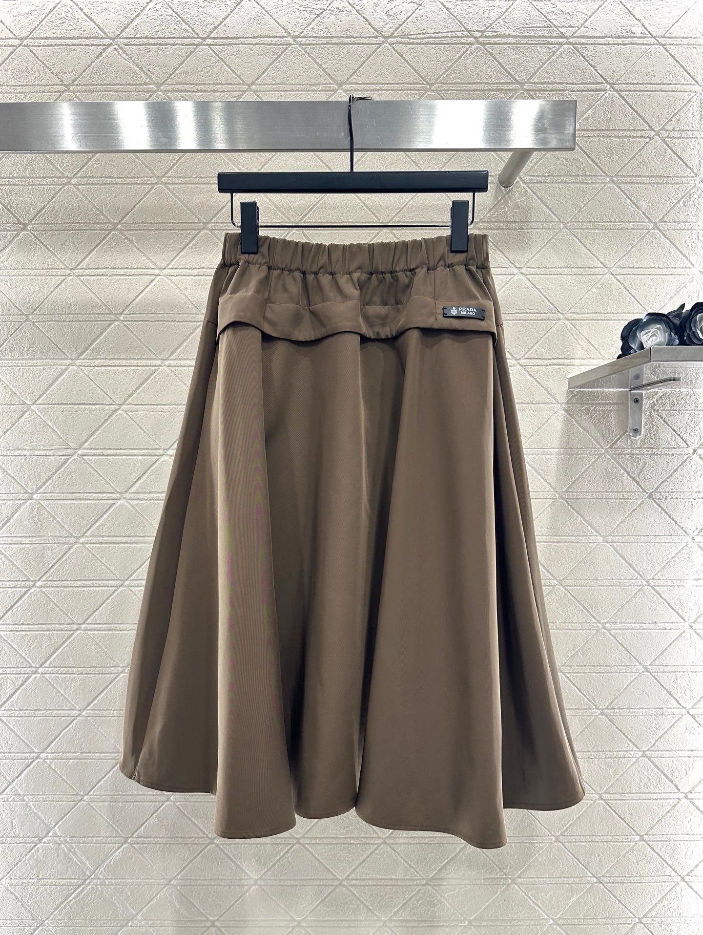 Cotton jacket umbrella shaped skirt set