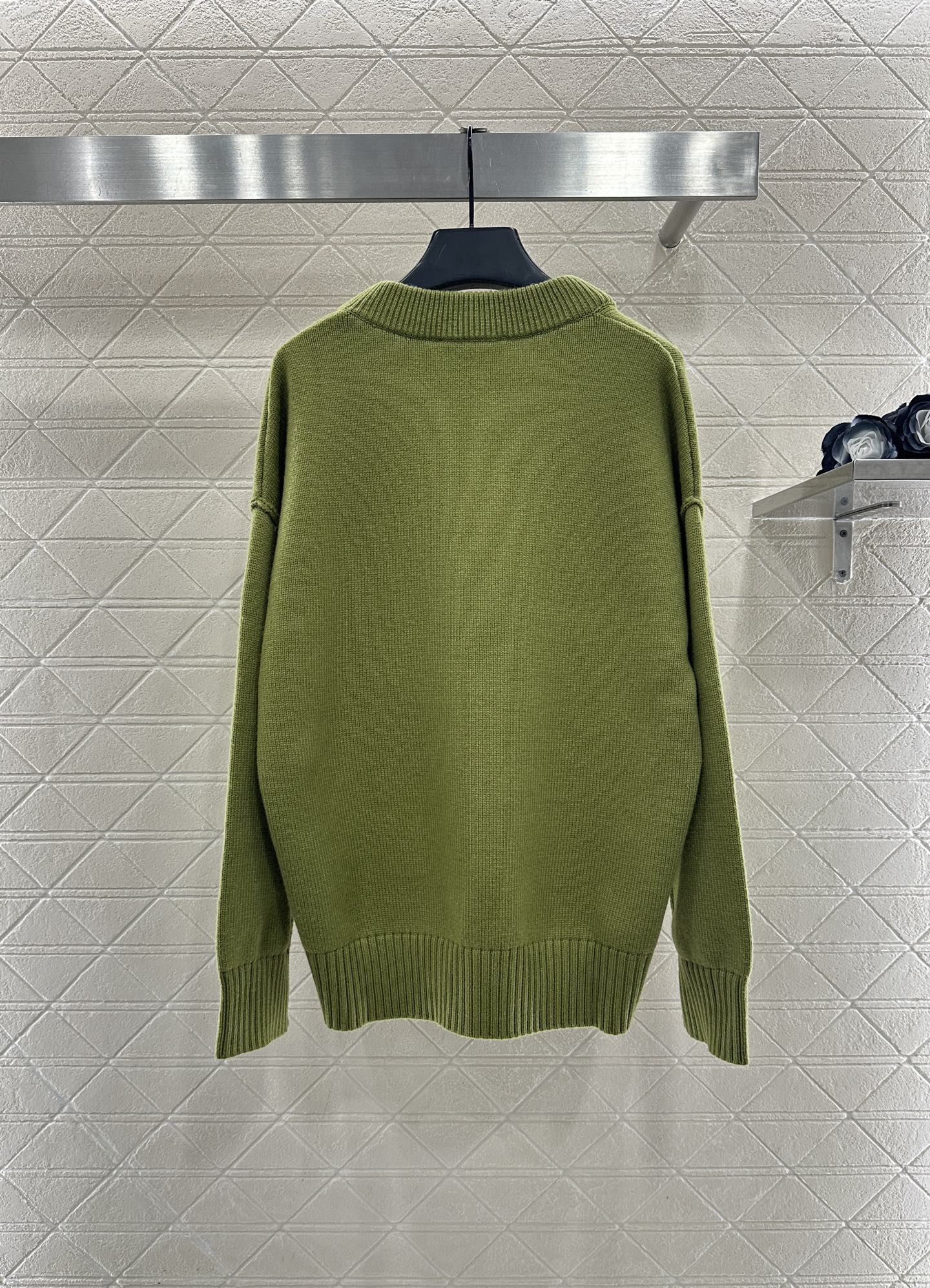 Heart knitted cardigan