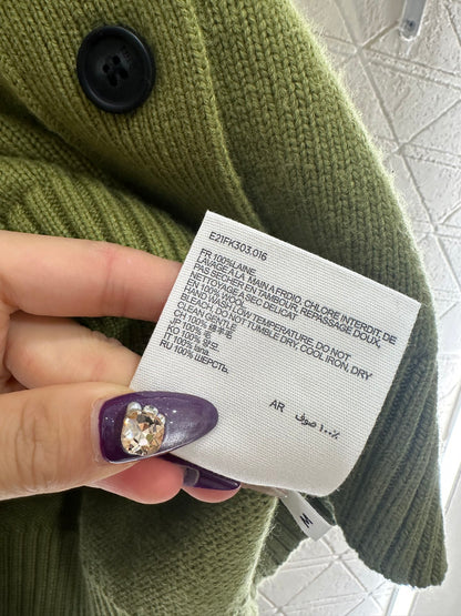 Heart knitted cardigan