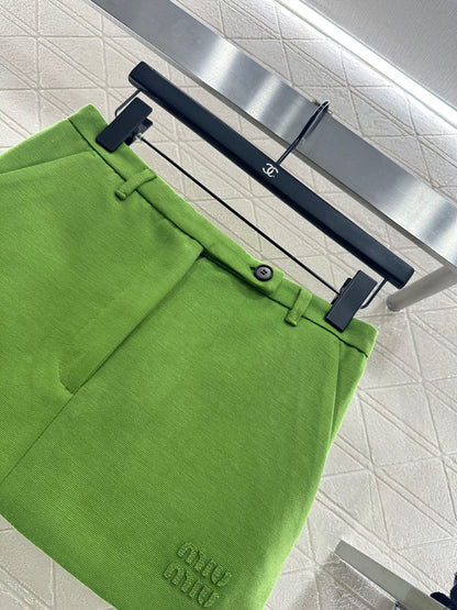 High waisted zipper skirt