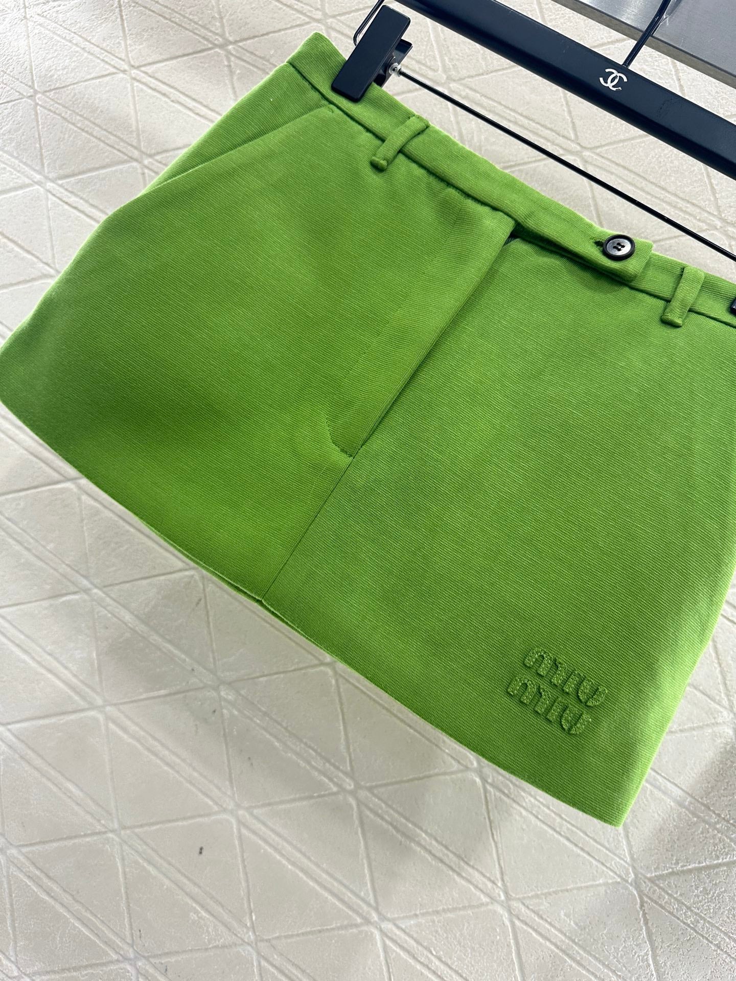 High waisted zipper skirt