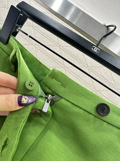 High waisted zipper skirt